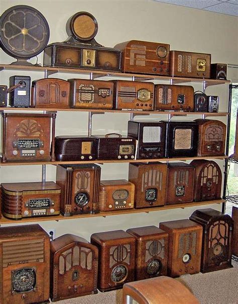 old rectangle metal radio box|antique radio collectors.